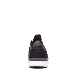 Supra FLOW RUN EVO Lave Sneakers Dame Svart/Grå/Hvite | NO-18519